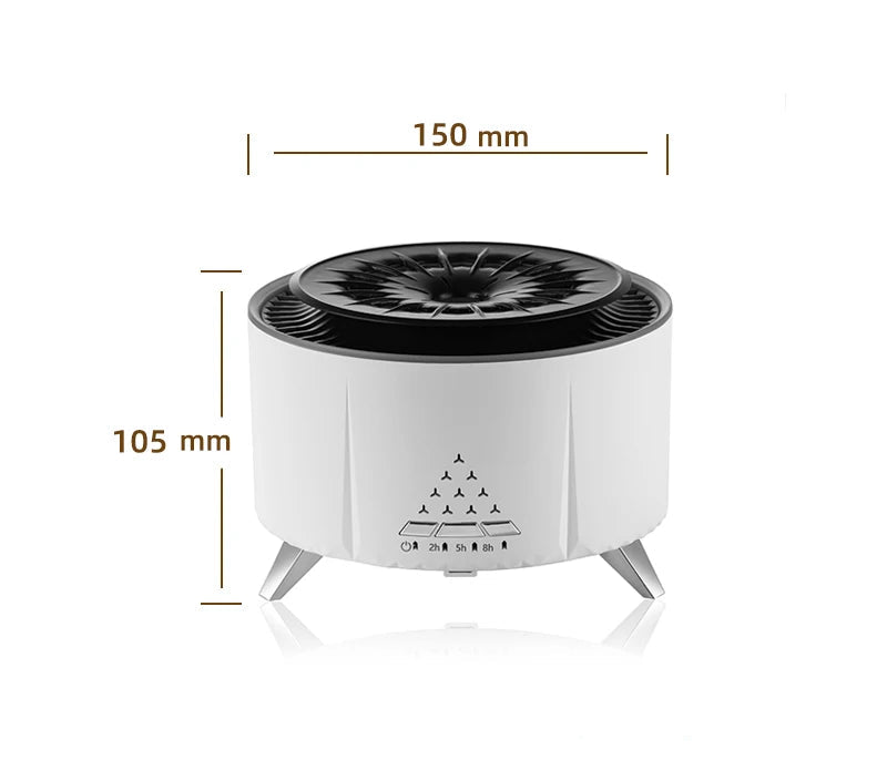 Air Humidifier & Bluetooth Aroma Diffuser