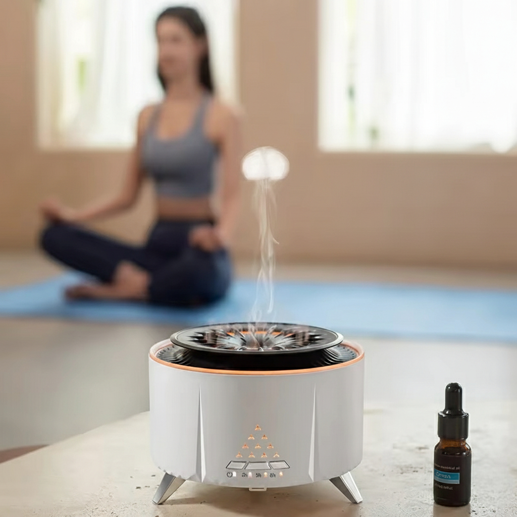 Air Humidifier & Bluetooth Aroma Diffuser