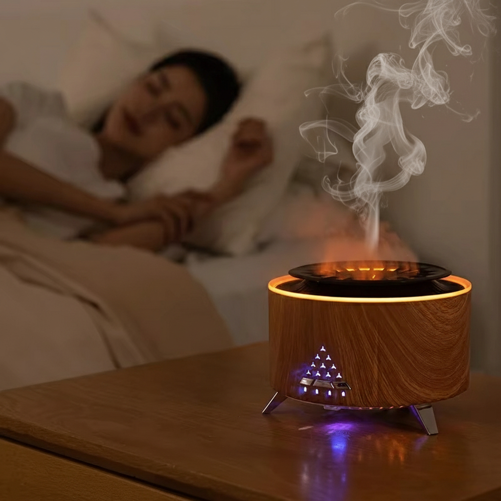 Air Humidifier & Bluetooth Aroma Diffuser