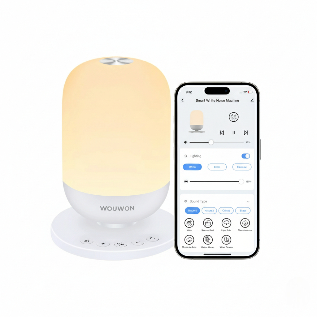 Smart White Noise Machine with App Control